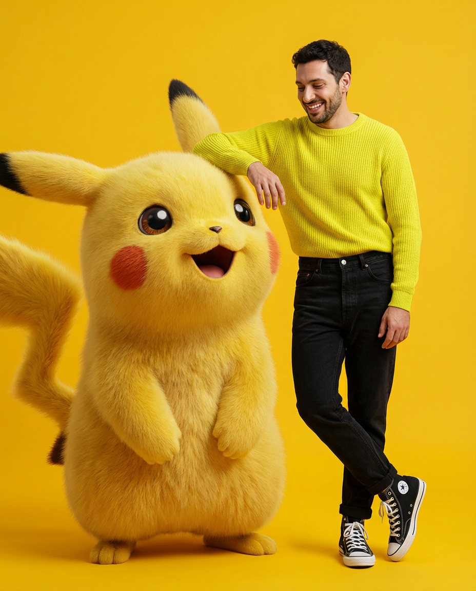 Foto con Personaje Animado