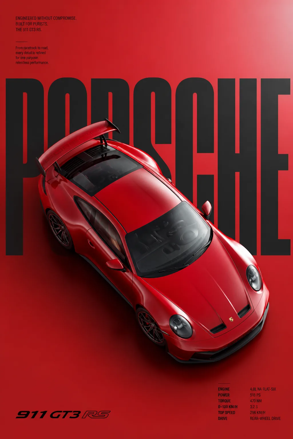 Poster Automotriz de Lujo